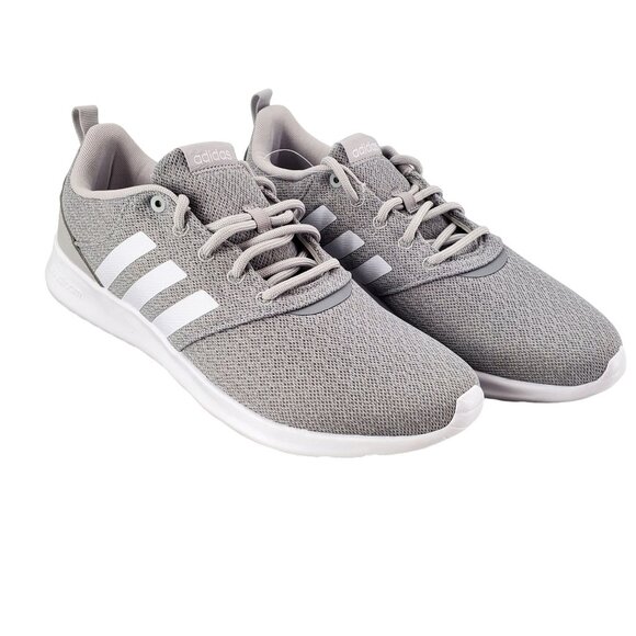 ADIDAS Sneakers Womens 6 Cloudfoam QT Racer Activewear Athletic Shoes Gray - Picture 12 of 13